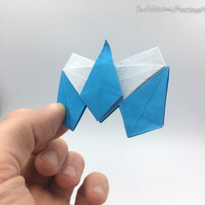 Origami Water Badge