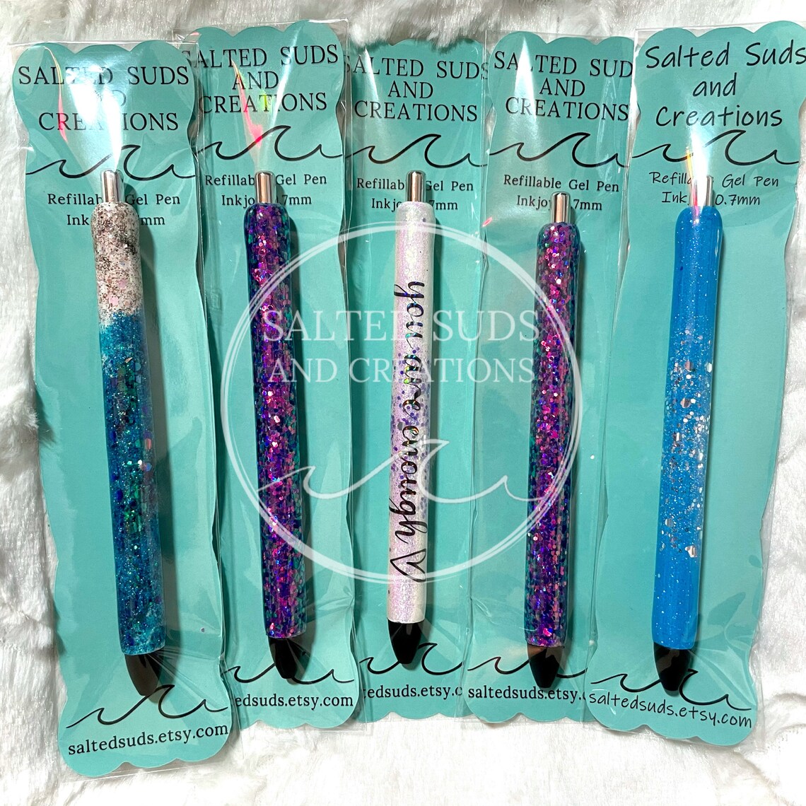 Custom Nursing Needle Glitter Pens custom Glitter Gel Pen Etsy