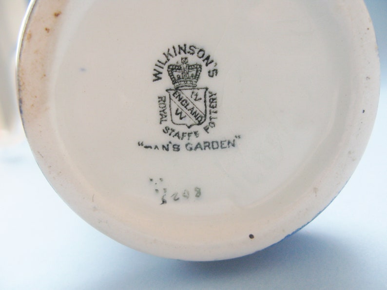 Wilkinson/'s Pan/'s Garden Lusterware Art Deco Vintage Vase