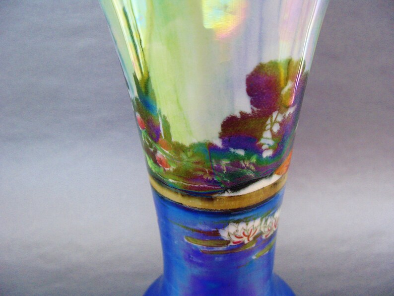Wilkinson/'s Pan/'s Garden Lusterware Art Deco Vintage Vase
