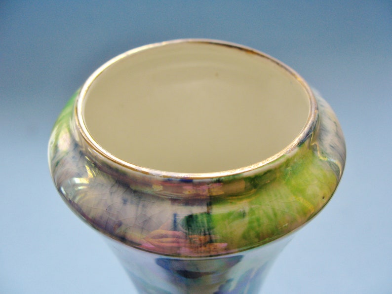 Wilkinson/'s Pan/'s Garden Lusterware Art Deco Vintage Vase