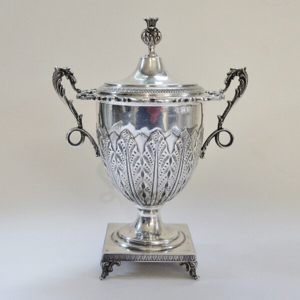 Sugar Bowl and Spoon Etsy