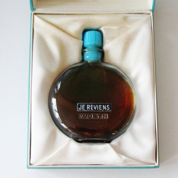 R. Lalique French Worth Je Reviens 1 oz Perfume Bottle In Original Box