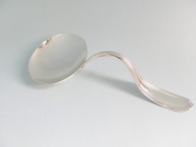 Sterling Silver Serving Flatware Piece Birks Roden Brothers Stratford Gravy Ladle Sauce Spoon