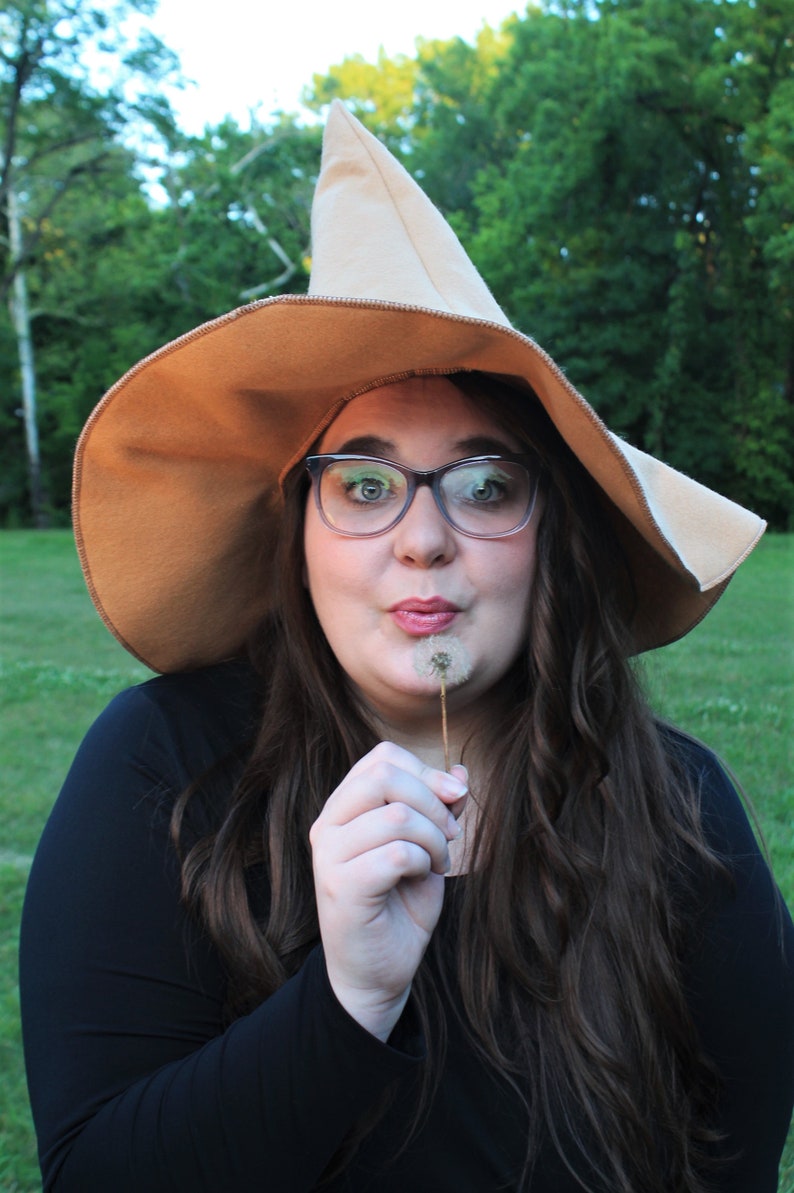 Witch Hat Wizard Hat Pointy Hat Cosplay Costume Hat Etsy