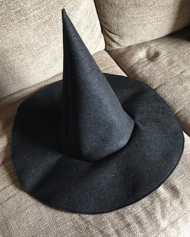 sparkly witch hat