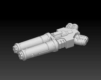 Dual Barrel Enclosed Autocannon (x3)