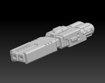Mounted Dual Barrel Beamer (x3)