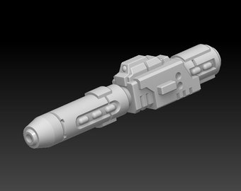 Mounted Single Barrel Laser (x3)