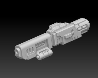 Mounted Single Barrel Cycling Blaster (set)