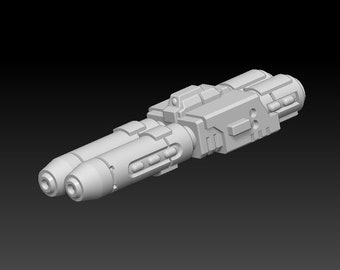 Mounted Dual Barrel Laser (x3)