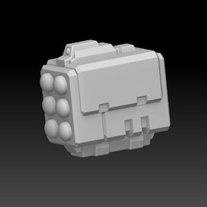 Dual Row Missile Launcher (x3)