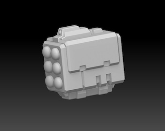 Dual Row Missile Launcher (x3)