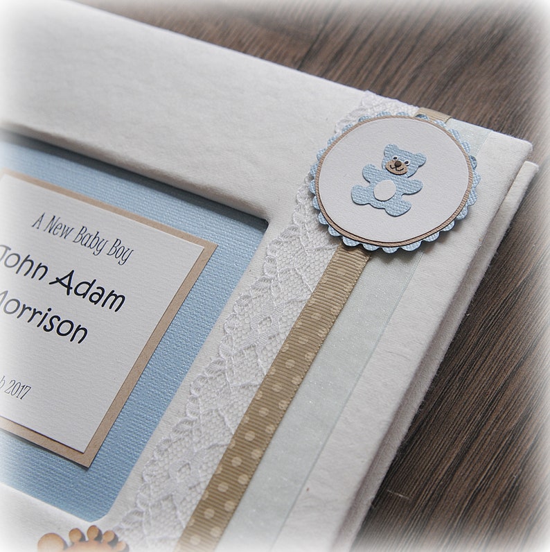 A Baby Boy PHOTO ALBUM Personalised Traditional Photo Album Etsy UK