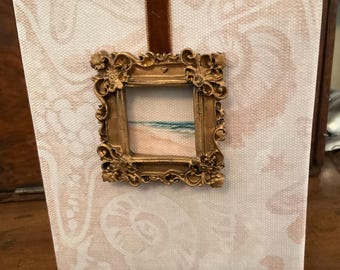 HAND CRAFTED  BOOK with Hidden surprise. for your book shelf or table top