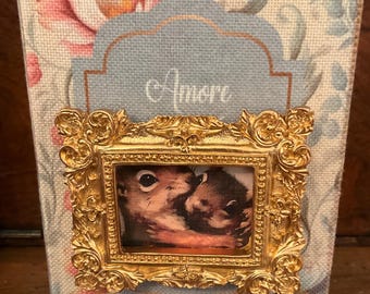 Hand crafted squirrel surprise book