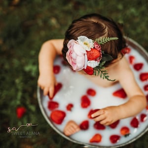 Strawberry Headband Strawberry Birthday Strawberry First Birthday Strawberry Birthday Headband Strawberry 1st Birthday Birthday Headband