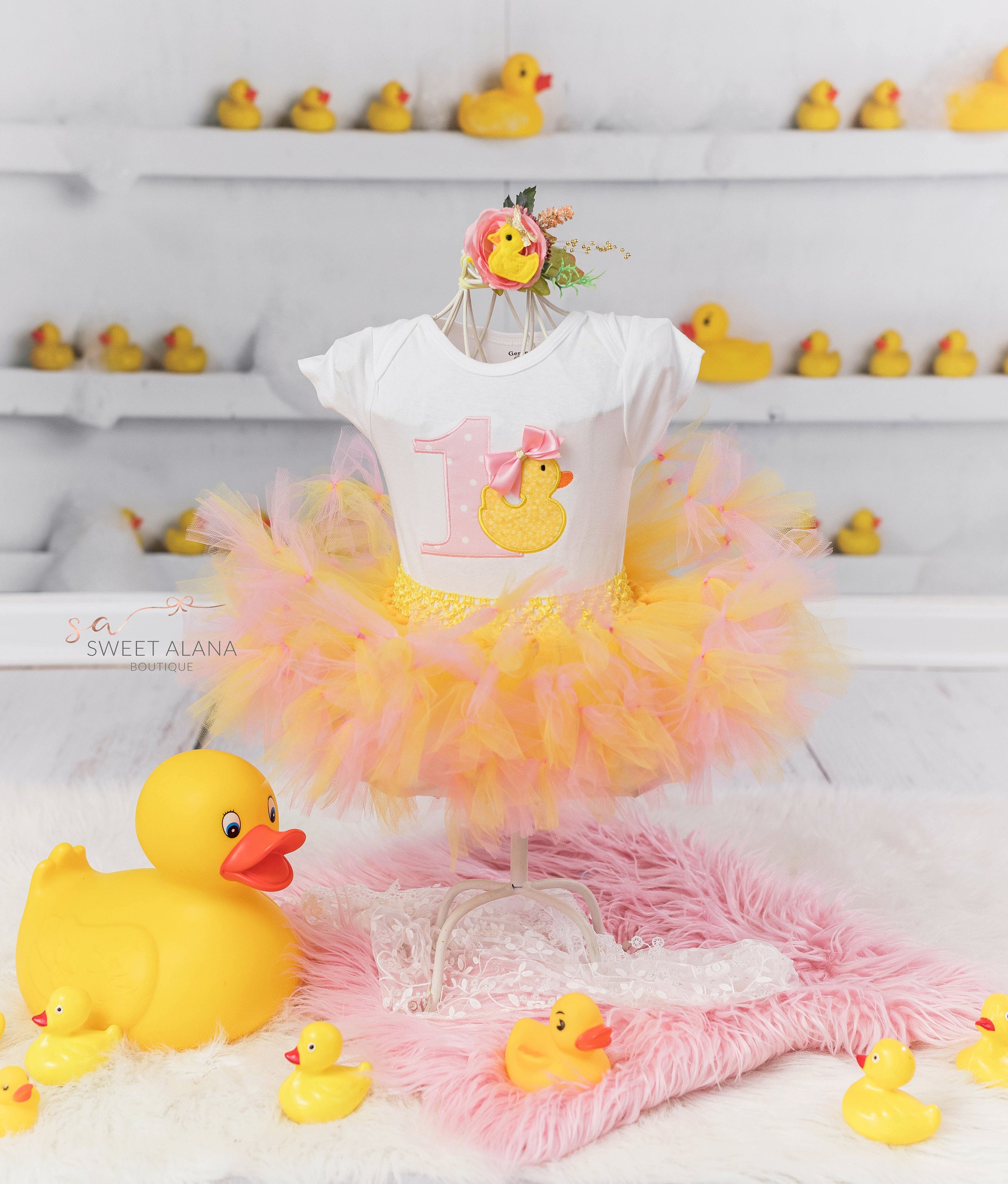 Rubber ducky 1st birthday best sale outfit