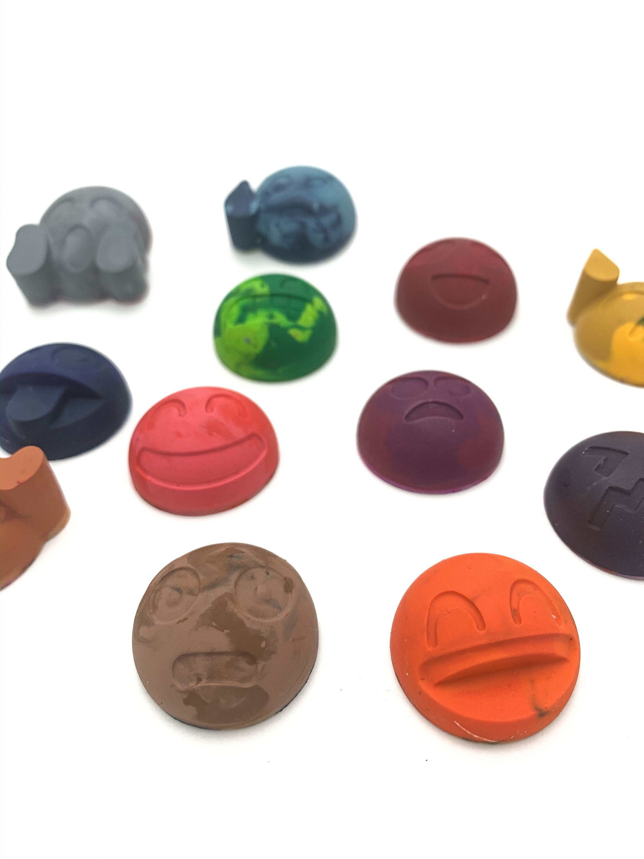 Emoji Crayons Funny Crayons Birthday Gift Loot Bags Girl Etsy