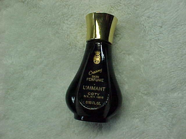 Vintage Cody Empty Bottle Creamy Skin Perfume L'aimant