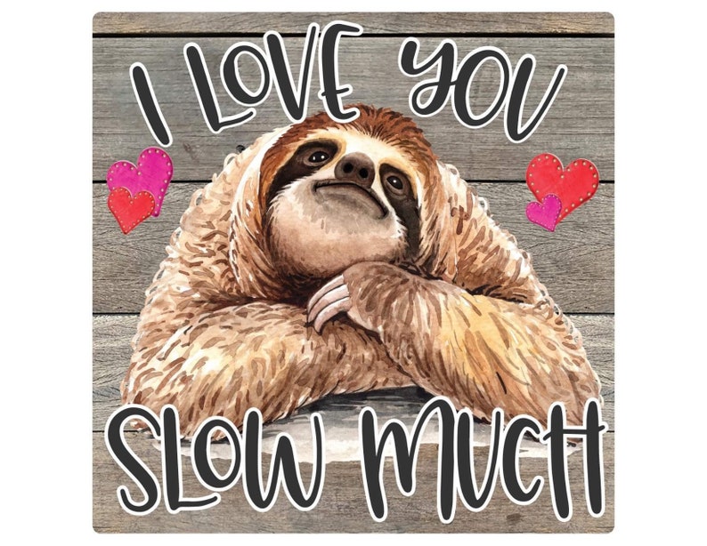 Gifts For Mom Mothers Day, Mom I Love You Sloth Much, Handmade Crochet Funy Cute