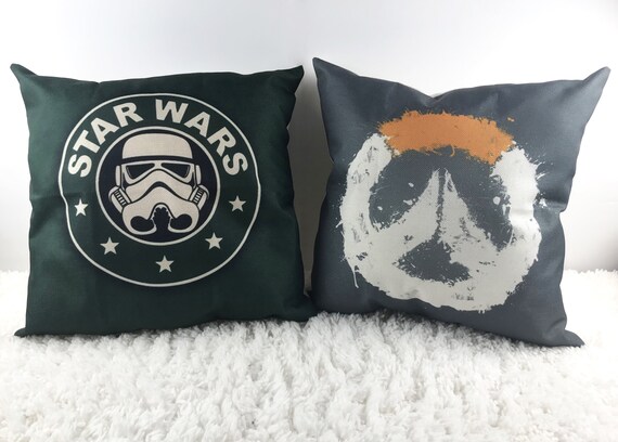 Pillows Pillow Covers Star Wars Overwatch pillow | Etsy