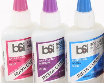 BSI CA Glue Thin, Medium, Thick