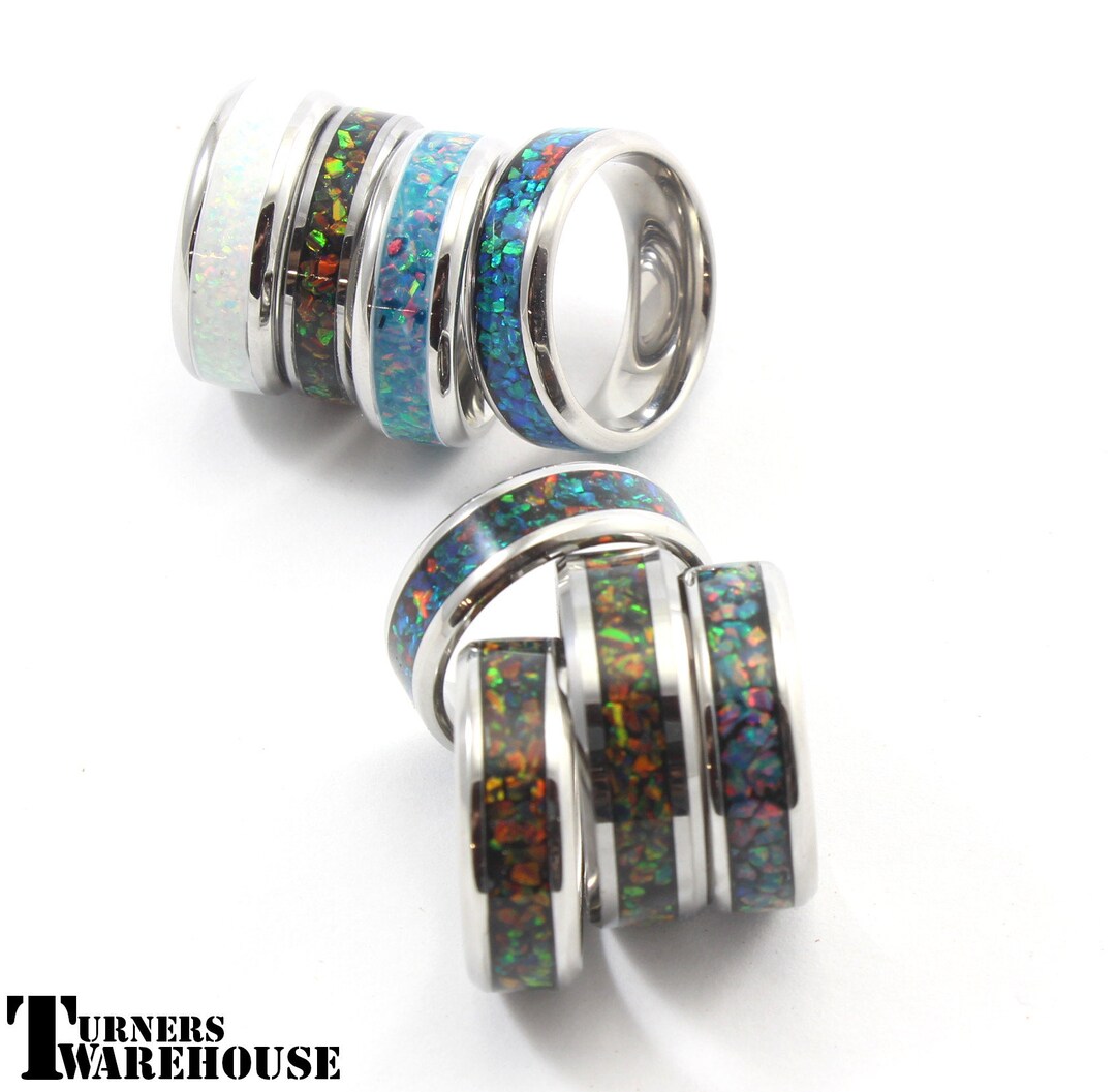 Stainless Steel Inlay Ring Core - Etsy