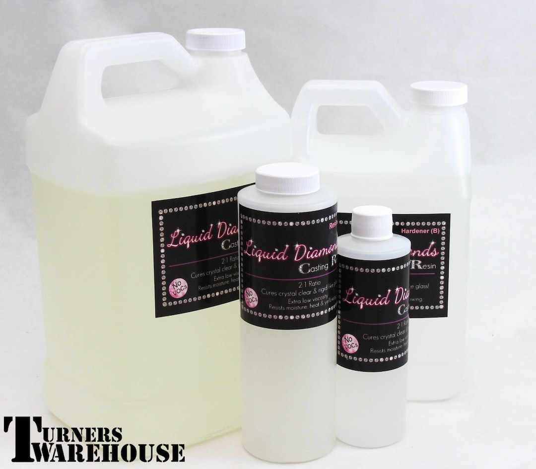 Liquid Diamonds Epoxy Casting Resin Etsy
