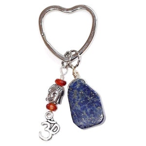 Sac à dos en cristal Charm Yoga Sac à couches Fermeture à glissière Tirer Porte-clés Accessoire