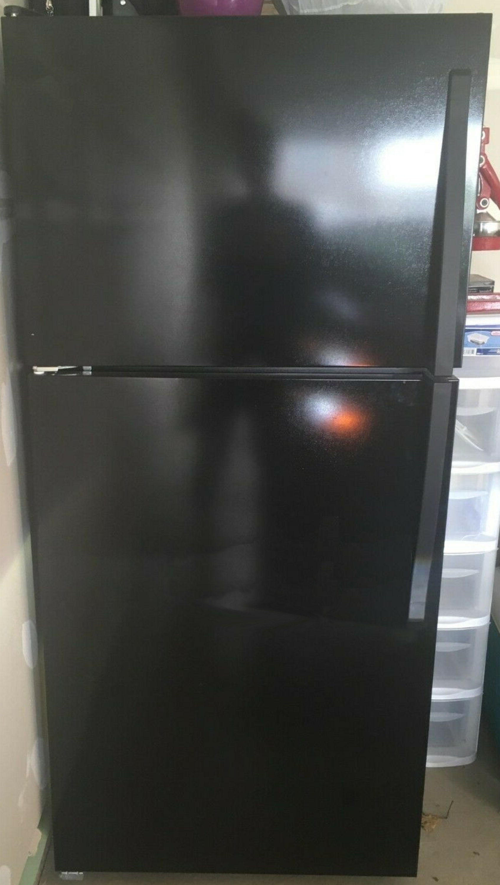 Gloss Black Magnetic French Door Refrigerator Covers, Black Magnet Skins,  Covers and Panels are BIG ma…