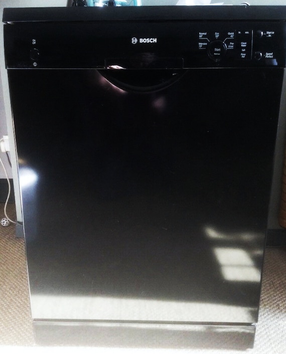 New 2024 black dishwasher
