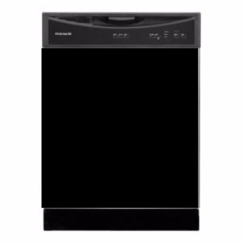 Gloss Black Dishwasher Cover Easy to Install Easy Etsy