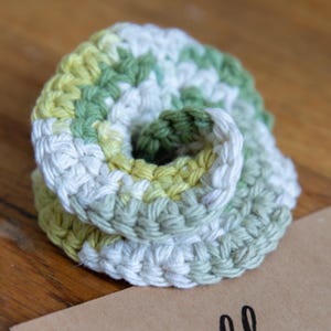 Fidget Spinner Zero Waste | Möbius strip | 100% Cotton | Washable & Multi-Use | Handcrafted Crochet | Custom Color Requests Welcome!