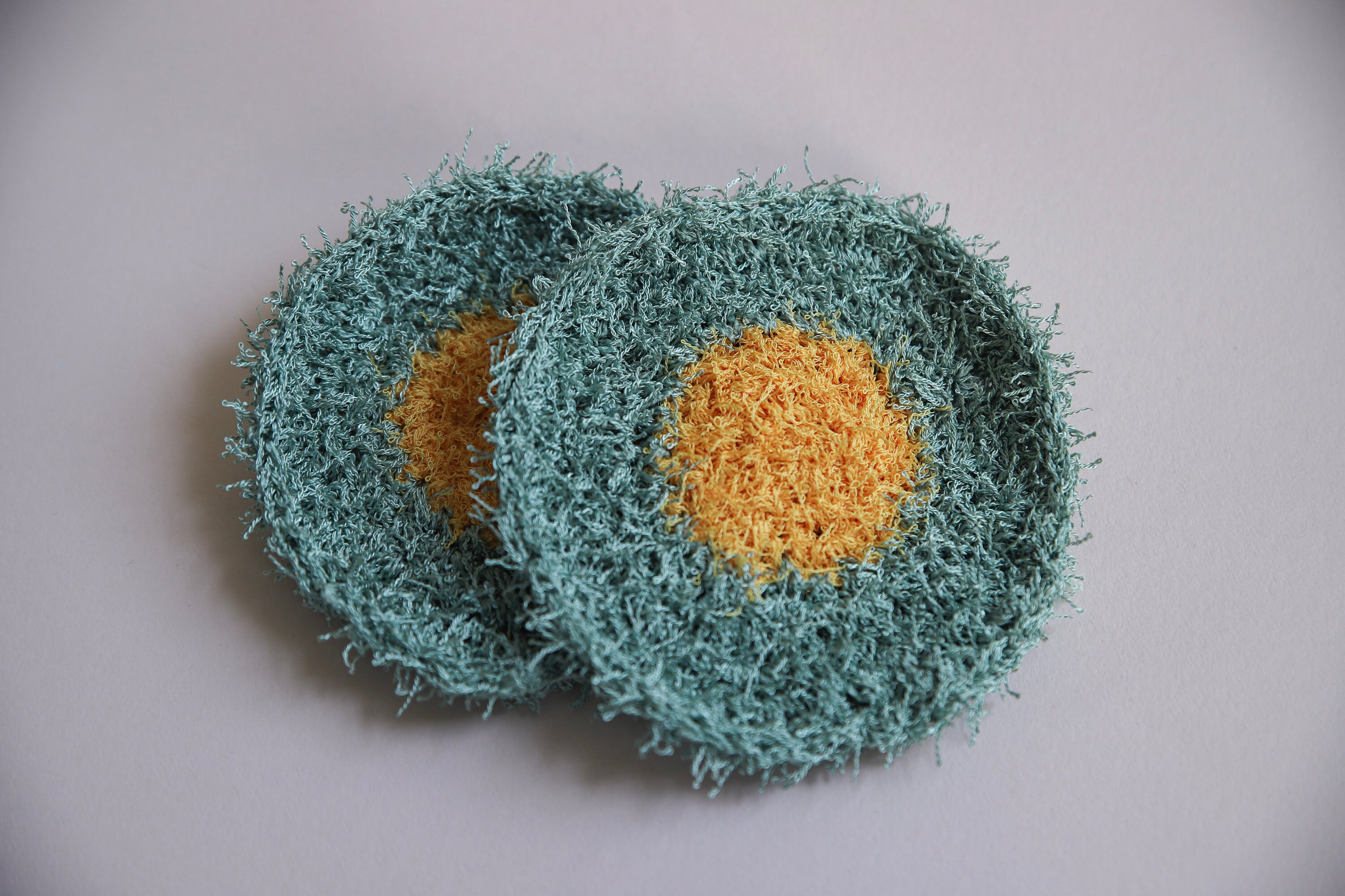 Reusable Dish Sponge Set Handcrafted Crochet 100 Cotton Etsy