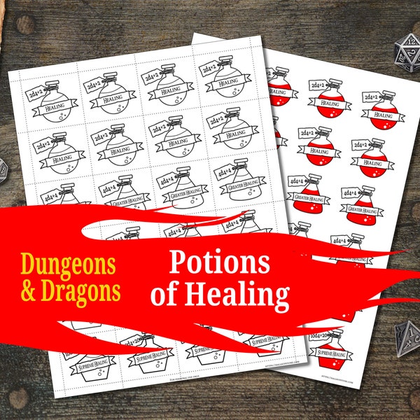 Healing Potion - Etsy
