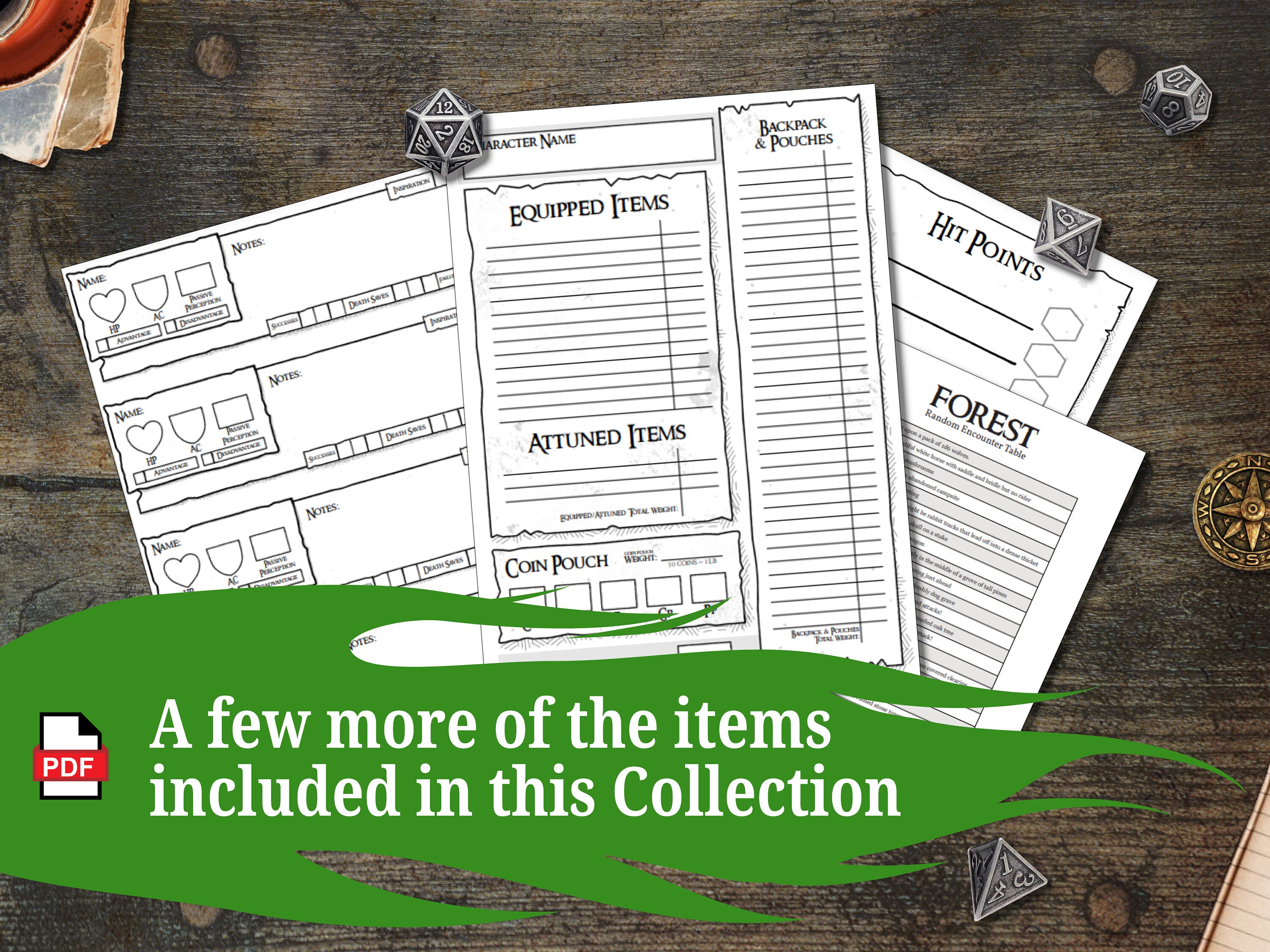 Dnd 5e Printables DM Tools Complete Collection RPG Dnd - Etsy Canada