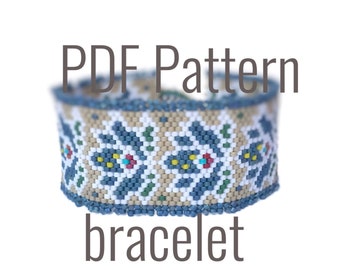 PDF Pattern bracelet Lotus