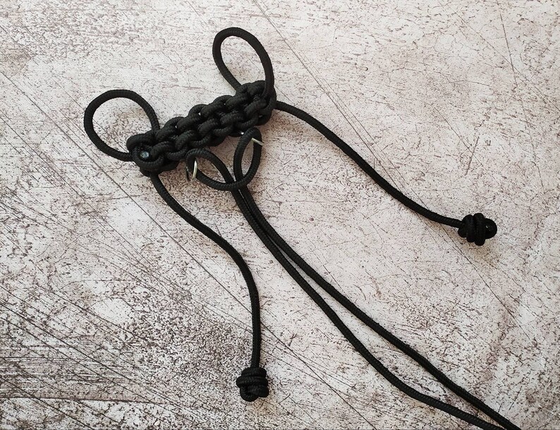 Red or Black Rope Handcuffs Slave Rope Restraints Bondage Etsy