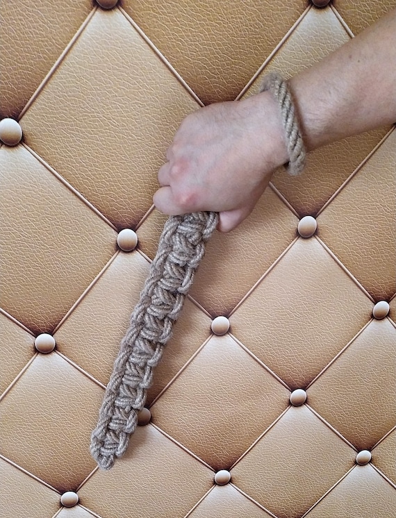 BDSM Rope Paddle for Thuddy Spanking