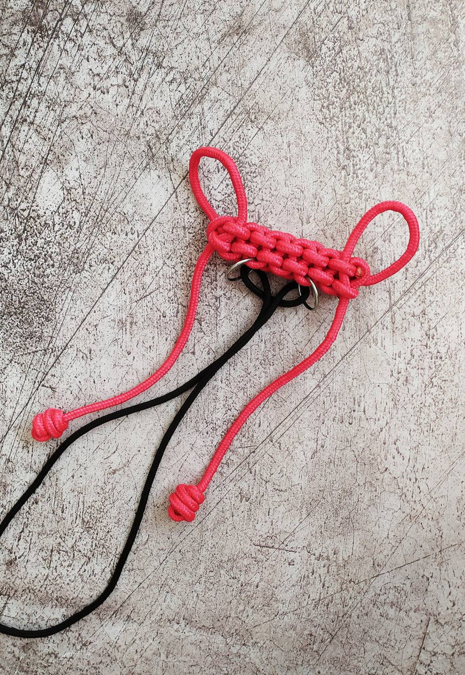 Red or Black Rope Handcuffs Slave Rope Restraints Bondage Etsy