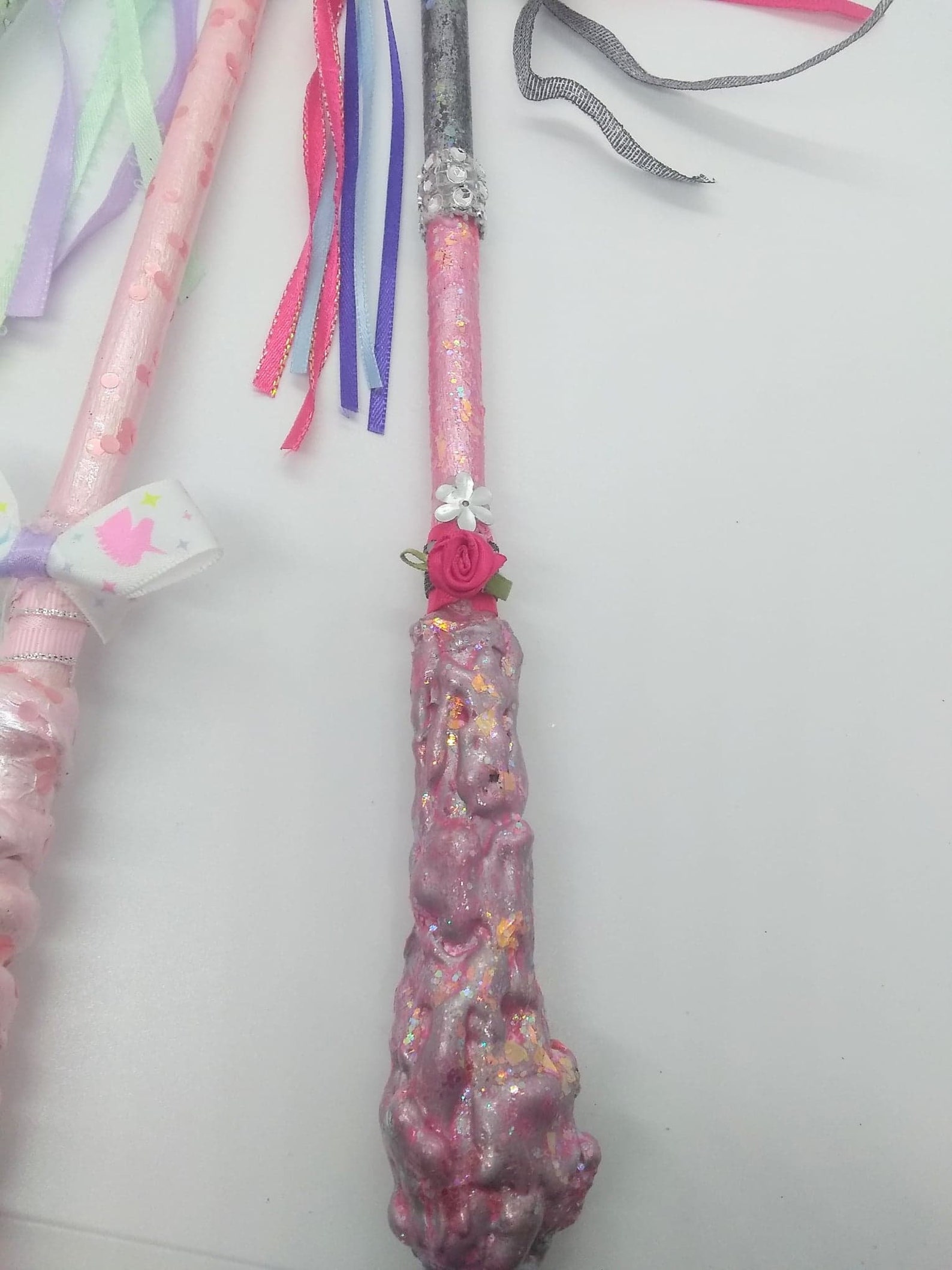 Embellished Fairy Princess Wands Fairy wand cosplay wand Etsy