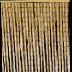 Natural Bamboo Beaded Curtains Hand Painted Bamboo Curtains Door Beads Doorway Curtains image 1