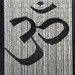 Om Bamboo Beaded Curtains - Hand Painted