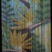 Hawaiian Bird of Paradise Bamboo Beaded Curtains - Hand Painted - Bamboo Curtains - Door Beads - Doorway Curtains