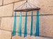 Turquoise Sea Glass Wind Chime - Garden Decor - Wind Chimes - Metal Decor 
