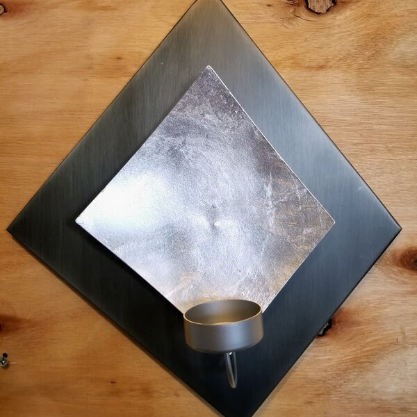 Candle Holder Wall Sconce Etsy