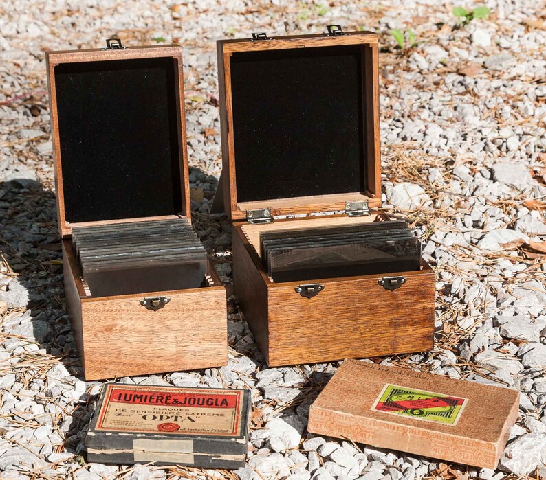 Box for Storing Glass Negatives or Collodion Wet Plates Etsy UK
