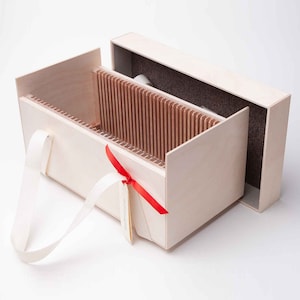 Box for wet collodion plates or glass negatives