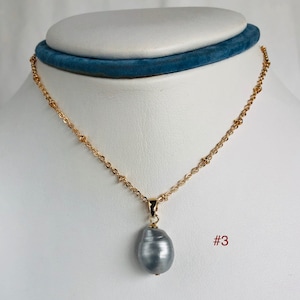 Baroque Pearl Necklace  Pendant Silver Butterfly Sitting Gemstone Gold Filled Birthstone Wisdom Protection Unique Jewelry Minimalist Dainty